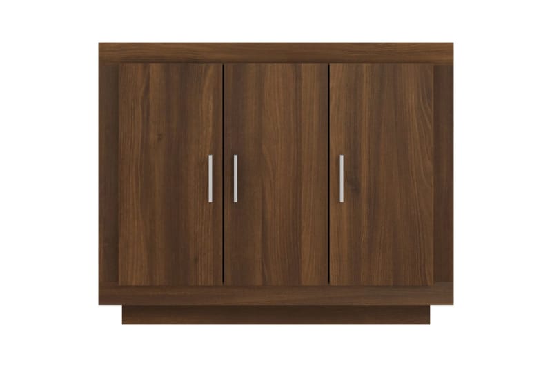 beBasic Skänk brun ek 92x35x75 cm konstruerat trä - Brown - Förvaring - Förvaringsmöbler - Sideboard & skänk