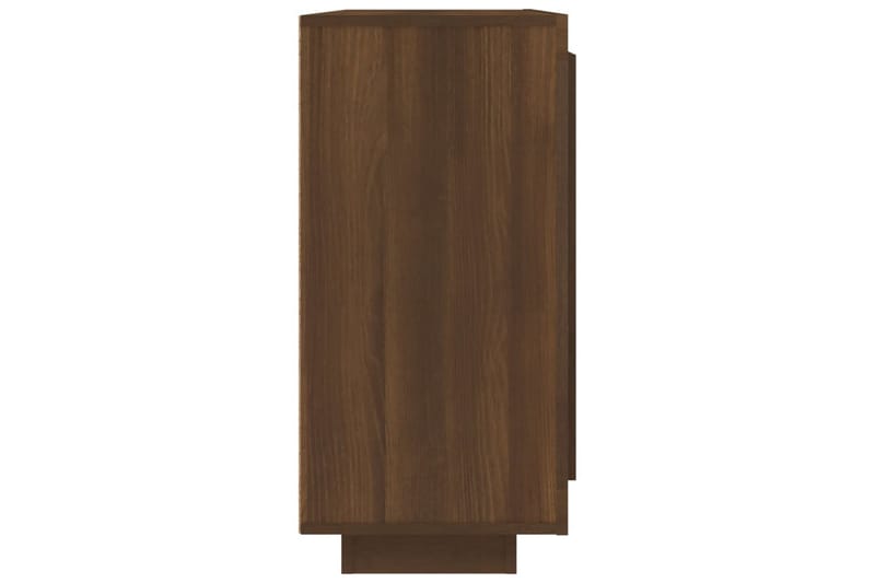 beBasic Skänk brun ek 92x35x75 cm konstruerat trä - Brown - Förvaring - Förvaringsmöbler - Sideboard & skänk