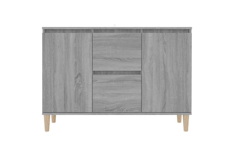 beBasic Skänk grå sonoma-ek 103,5x35x70 cm konstruerat trä - Grey - Förvaring - Förvaringsmöbler - Sideboard & skänk