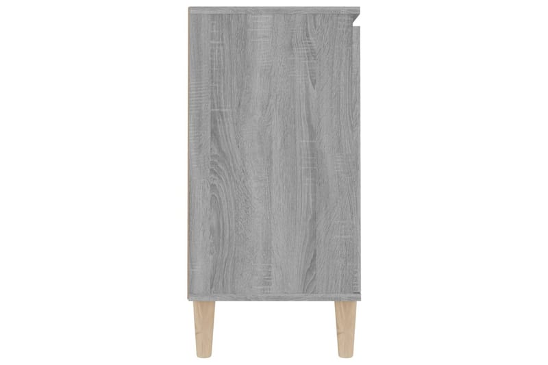 beBasic Skänk grå sonoma-ek 103,5x35x70 cm konstruerat trä - Grey - Förvaring - Förvaringsmöbler - Sideboard & skänk