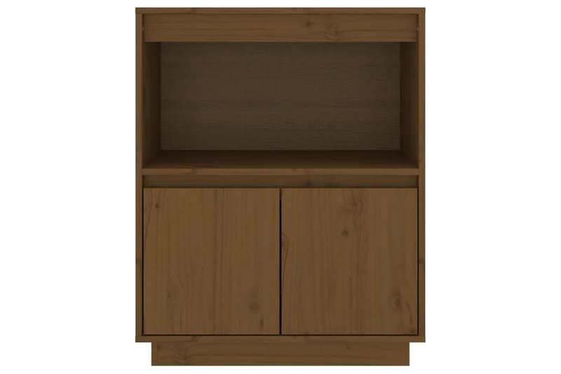 beBasic Skänk honungsbrun 60x34x75 cm massiv furu - Brown - Förvaring - Förvaringsmöbler - Sideboard & skänk