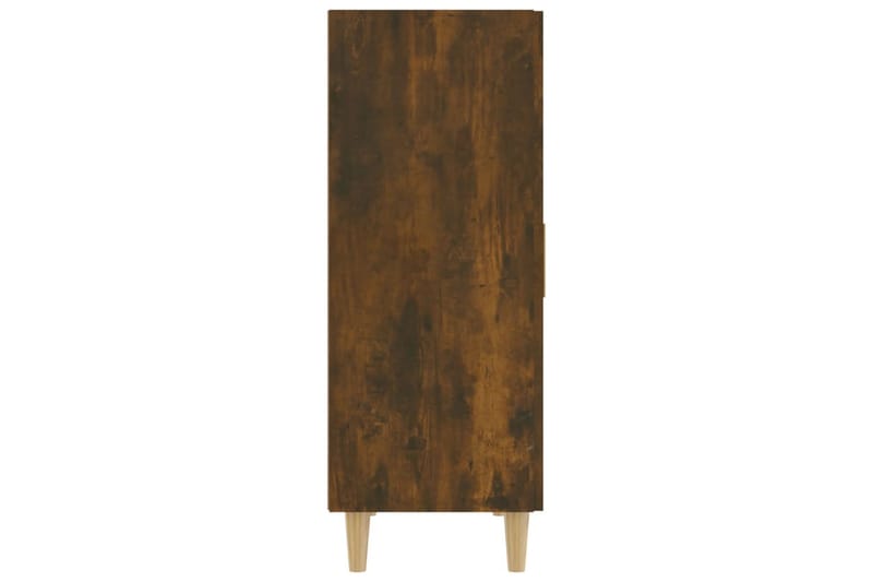 beBasic Skänk rökfärgad ek 70x34x90 cm konstruerat trä - Brown - Förvaring - Förvaringsmöbler - Sideboard & skänk