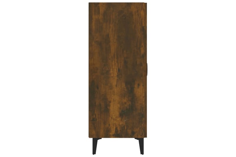 beBasic Skänk rökfärgad ek 70x34x90 cm konstruerat trä - Brown - Förvaring - Förvaringsmöbler - Sideboard & skänk