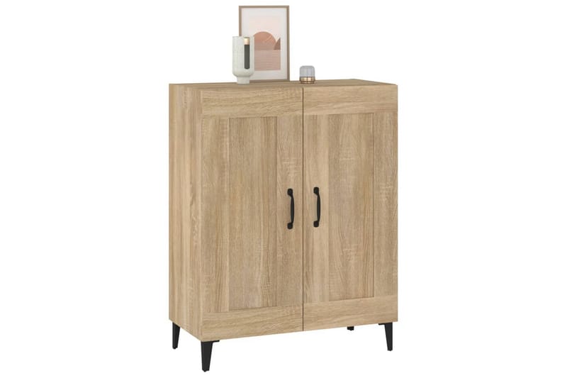 beBasic Skänk sonoma-ek 69,5x34x90 cm konstruerat trä - Brown - Förvaring - Förvaringsmöbler - Sideboard & skänk