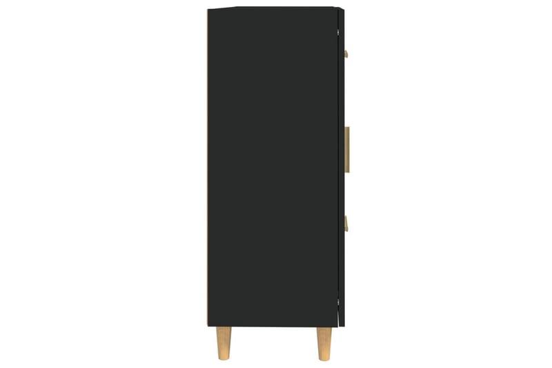 beBasic Skänk svart 69,5x34x90 cm konstruerat trä - Black - Förvaring - Förvaringsmöbler - Sideboard & skänk