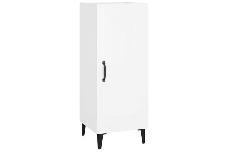 beBasic Skänk vit 34,5x34x90 cm konstruerat trä - White - Förvaring - Förvaringsmöbler - Sideboard & skänk