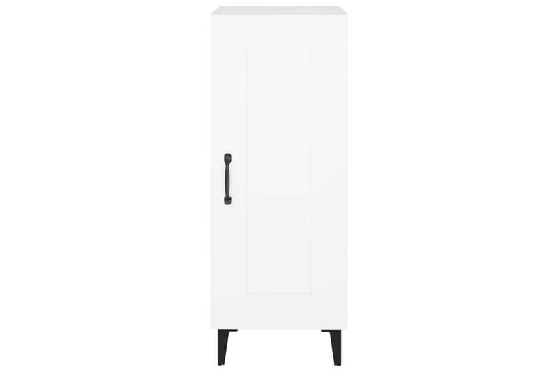 beBasic Skänk vit 34,5x34x90 cm konstruerat trä - White - Förvaring - Förvaringsmöbler - Sideboard & skänk