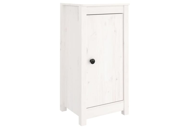 beBasic Skänk vit 40x35x80 cm massiv furu - White - Förvaring - Förvaringsmöbler - Sideboard & skänk