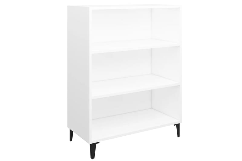 beBasic Skänk vit 69,5x32,5x90 cm konstruerat trä - White - Förvaring - Förvaringsmöbler - Sideboard & skänk