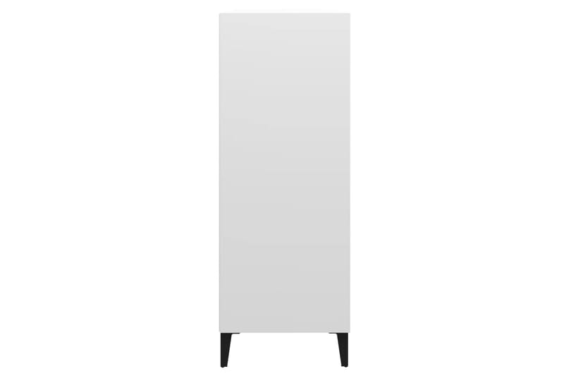 beBasic Skänk vit 69,5x32,5x90 cm konstruerat trä - White - Förvaring - Förvaringsmöbler - Sideboard & skänk