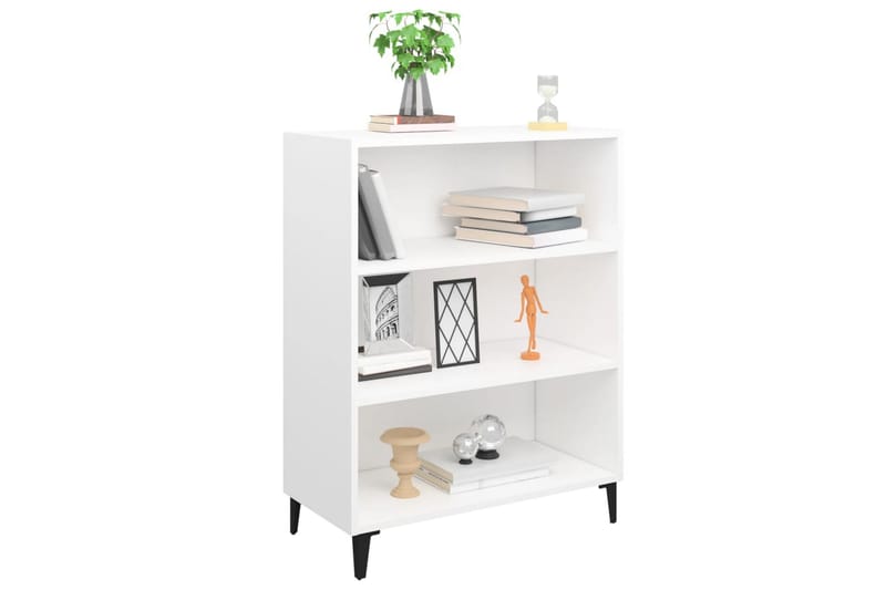 beBasic Skänk vit 69,5x32,5x90 cm konstruerat trä - White - Förvaring - Förvaringsmöbler - Sideboard & skänk