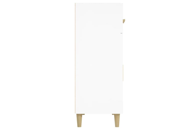 beBasic Skänk vit 69,5x34x89 cm konstruerat trä - White - Förvaring - Förvaringsmöbler - Sideboard & skänk