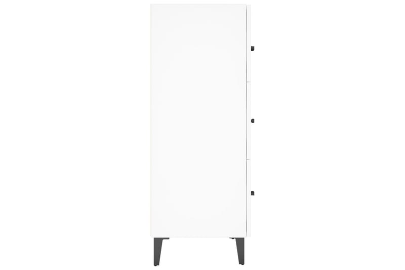 beBasic Skänk vit 69,5x34x90 cm konstruerat trä - White - Förvaring - Förvaringsmöbler - Sideboard & skänk