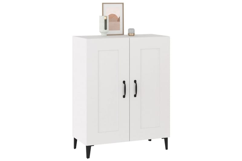 beBasic Skänk vit 69,5x34x90 cm konstruerat trä - White - Förvaring - Förvaringsmöbler - Sideboard & skänk