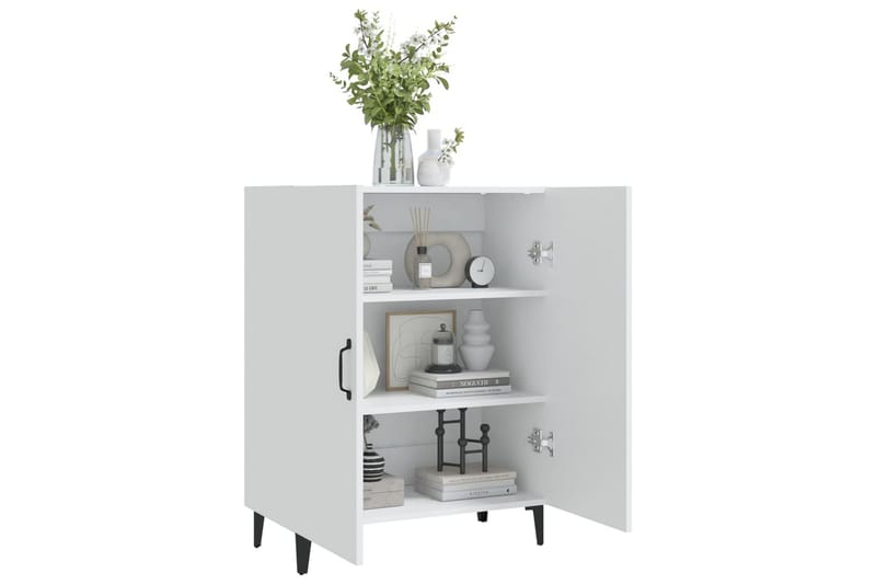 beBasic Skänk vit 70x34x90 cm konstruerat trä - White - Förvaring - Förvaringsmöbler - Sideboard & skänk