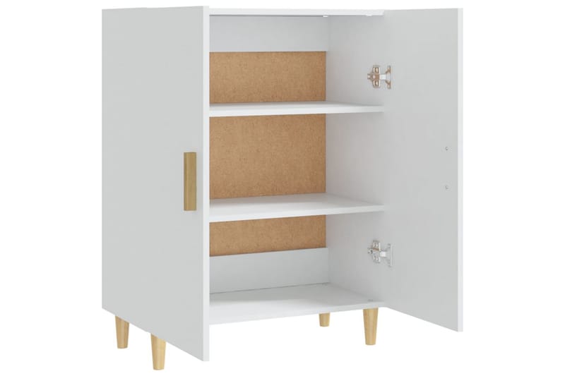 beBasic Skänk vit 70x34x90 cm konstruerat trä - White - Förvaring - Förvaringsmöbler - Sideboard & skänk