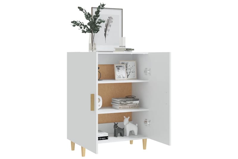 beBasic Skänk vit 70x34x90 cm konstruerat trä - White - Förvaring - Förvaringsmöbler - Sideboard & skänk