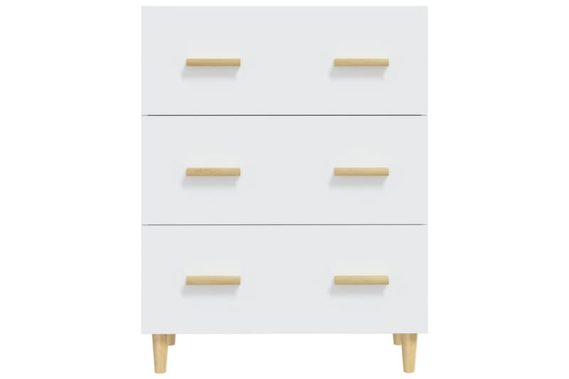 beBasic Skänk vit 70x34x90 cm konstruerat trä - White - Förvaring - Förvaringsmöbler - Sideboard & skänk