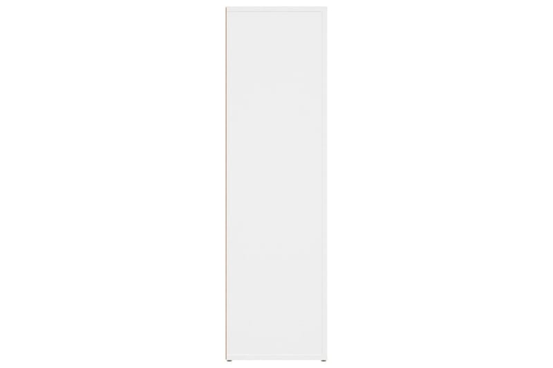 beBasic Skänk vit 80x30x106 cm konstruerat trä - White - Förvaring - Förvaringsmöbler - Sideboard & skänk