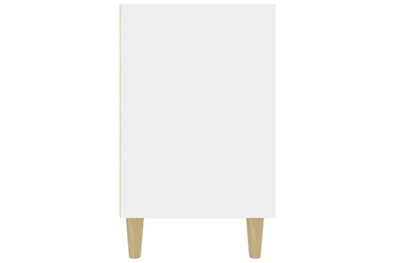 beBasic Skänk vit högglans 100x36x60 cm konstruerat trä - White - Förvaring - Förvaringsmöbler - Sideboard & skänk