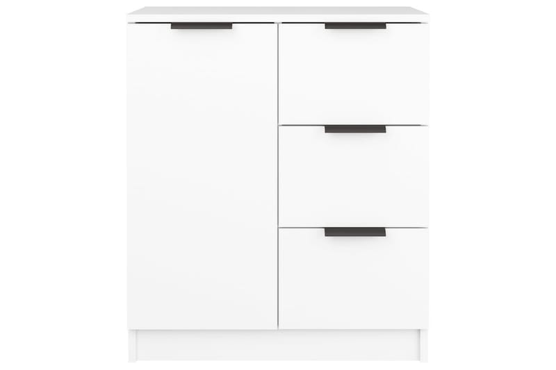 beBasic Skänkar 2 st vit 60x30x70 cm konstruerat trä - White - Förvaring - Förvaringsmöbler - Sideboard & skänk