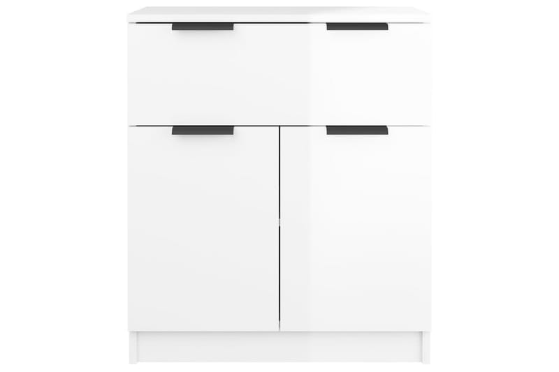 beBasic Skänkskåp vit högglans 60x30x70 cm konstruerat trä - White - Förvaring - Förvaringsmöbler - Sideboard & skänk