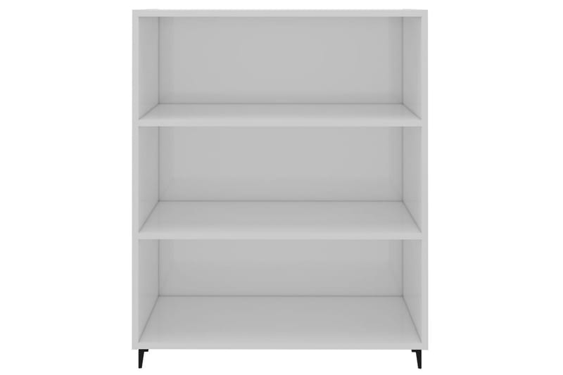 beBasic Skänkskåp vit högglans 69,5x32,5x90 cm konstruerat trä - White - Förvaring - Förvaringsmöbler - Sideboard & skänk