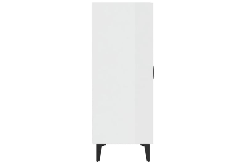 beBasic Skänkskåp vit högglans 70x34x90 cm konstruerat trä - White - Förvaring - Förvaringsmöbler - Sideboard & skänk