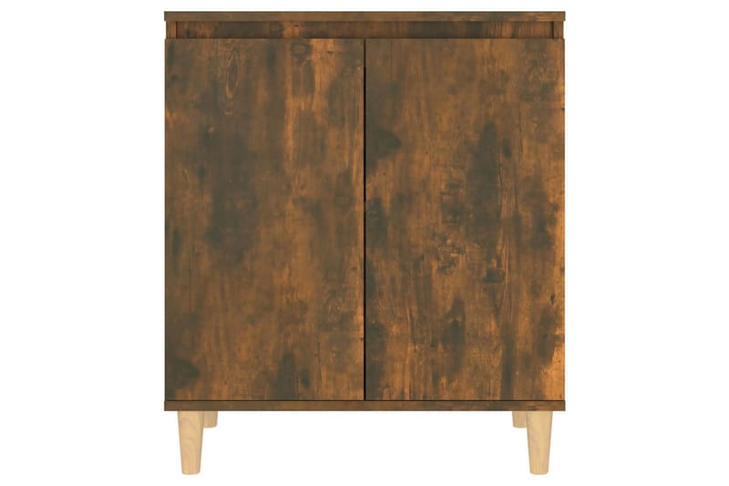 beBasic Skåp rökfärgad ek 60x35x70 cm konstruerat trä - Brown - Förvaring - Förvaringsmöbler - Sideboard & skänk