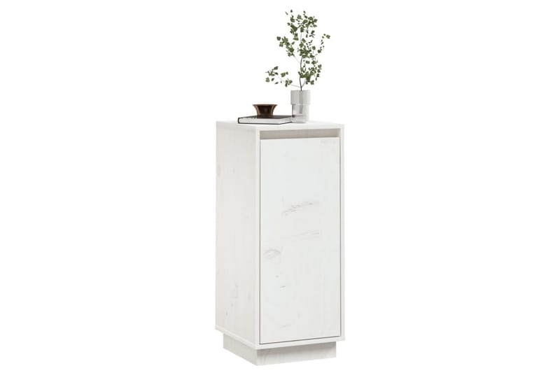 beBasic Skåp vit 31,5x34x75 cm massiv furu - White - Förvaring - Förvaringsmöbler - Sideboard & skänk