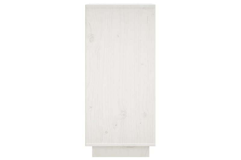 beBasic Skåp vit 31,5x34x75 cm massiv furu - White - Förvaring - Förvaringsmöbler - Sideboard & skänk