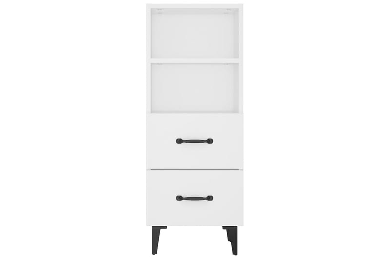 beBasic Skåp vit 34,5x34x90 cm konstruerat trä - White - Förvaring - Förvaringsmöbler - Sideboard & skänk