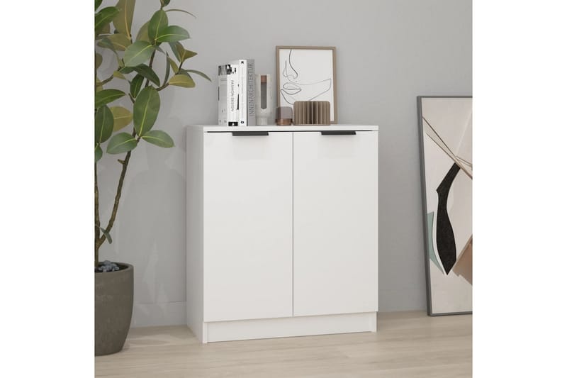 beBasic Skåp vit 60x30x70 cm konstruerat trä - White - Förvaring - Förvaringsmöbler - Sideboard & skänk