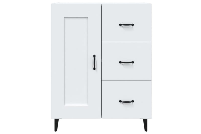 beBasic Skåp vit 69,5x34x90 cm konstruerat trä - White - Förvaring - Förvaringsmöbler - Sideboard & skänk