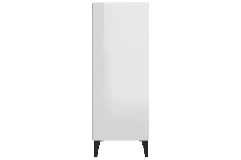 beBasic Skåp vit högglans 34,5x32,5x90 cm konstruerat trä - White - Förvaring - Förvaringsmöbler - Sideboard & skänk