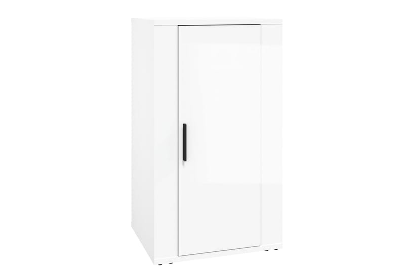 beBasic Skåp vit högglans 40x33x70 cm konstruerat trä - White - Förvaring - Förvaringsmöbler - Sideboard & skänk