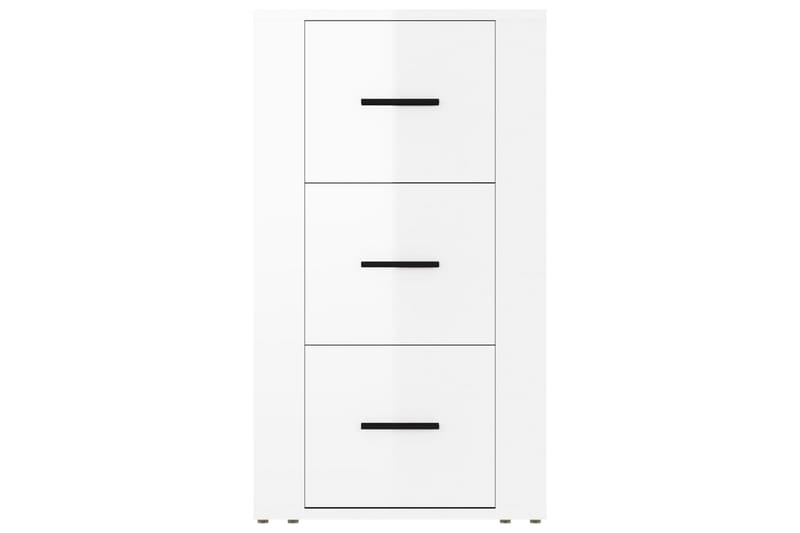 beBasic Skåp vit högglans 40x33x70 cm konstruerat trä - White - Förvaring - Förvaringsmöbler - Sideboard & skänk