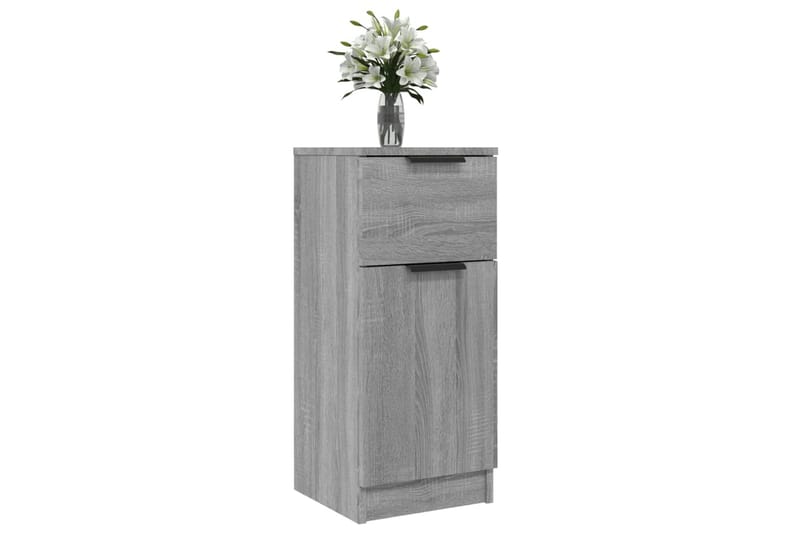 beBasic Byrå grå sonoma 30x30x70 cm konstruerat trä - Grey - Förvaring - Förvaringsmöbler - Byr�å