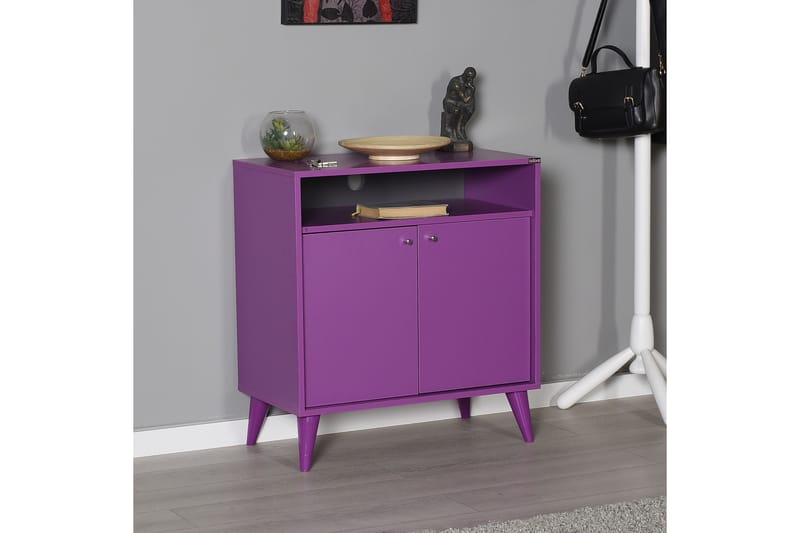 Byrå Friedrich 73 cm - Purple - Förvaring - Förvaringsmöbler - Byrå