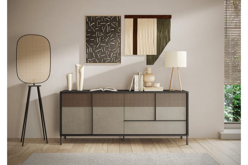 Everest Skänk 206x40 cm - Mässing - Förvaring - Förvaringsmöbler - Sideboard & skänk