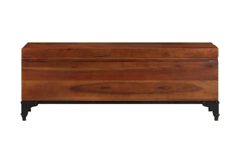 Förvaringskista 110x35x41 cm massivt akaciaträ - Brun - Förvaring - Förvaringsmöbler - Förvaringskista & sängkista