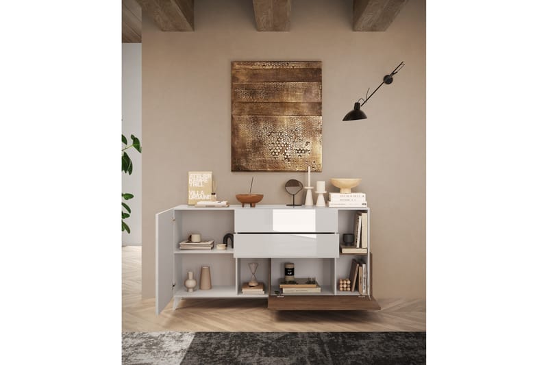 Monaco Skänk 181x42 cm - Mässing - Förvaring - Förvaringsmöbler - Sideboard & skänk