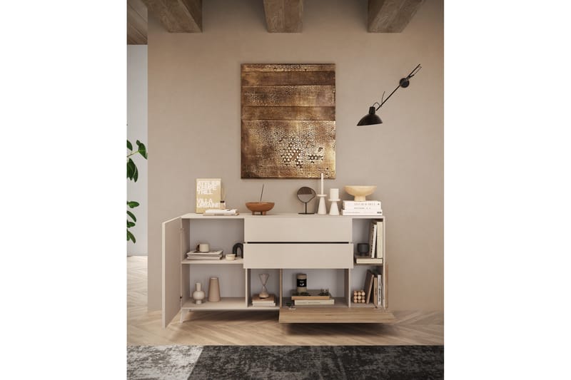 Monaco Skänk 181x42 cm - Mässing - Förvaring - Förvaringsmöbler - Sideboard & skänk