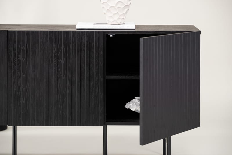 Björkön Skänk 150x41,8 cm - Svart - Förvaring - Förvaringsmöbler - Sideboard & skänk