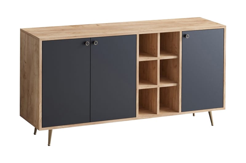 Sideboard 40x140 cm - Natur/Antracit - Förvaring - Förvaringsmöbler - Sideboard & skänk