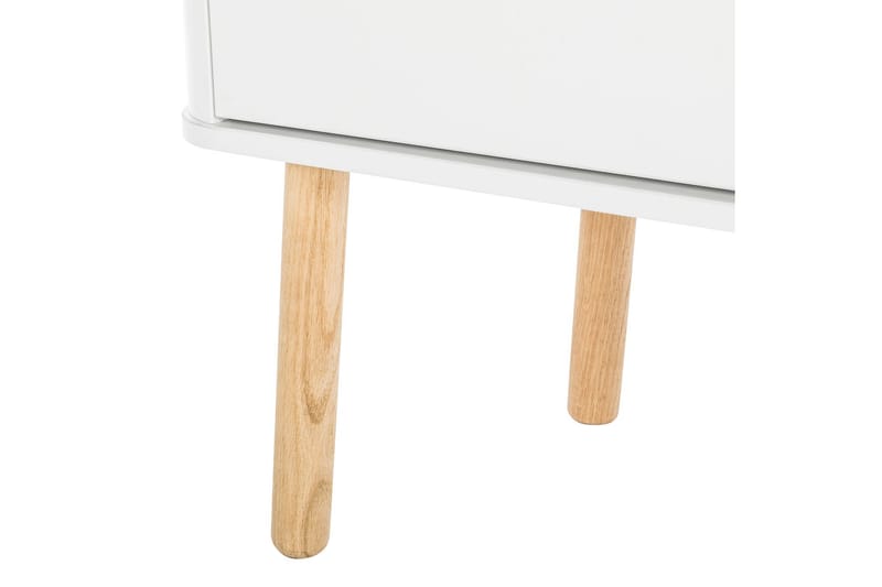 Sideboard Lauter 136x40 cm - Vit/Natur - Sideboard & skänk