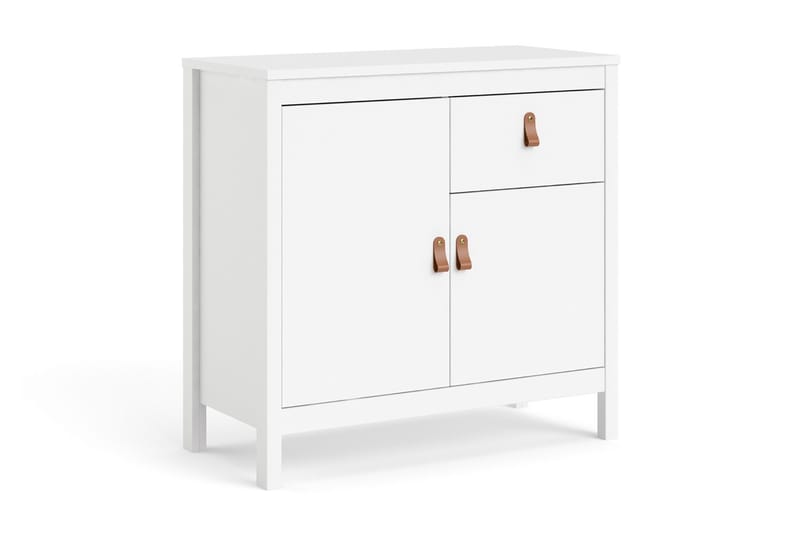 Sideboard Osterholm 38x82 cm - Vit/Natur - Förvaring - Förvaringsmöbler - Sideboard & skänk