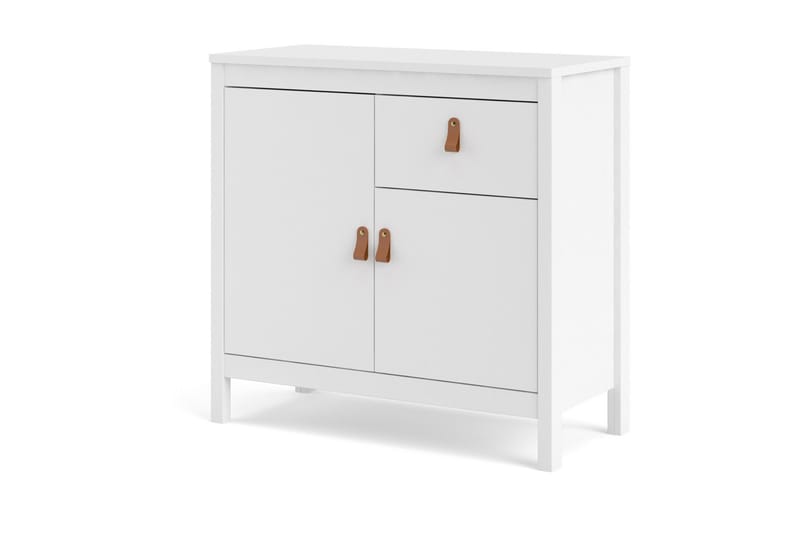 Sideboard Osterholm 38x82 cm - Vit/Natur - Förvaring - Förvaringsmöbler - Sideboard & skänk