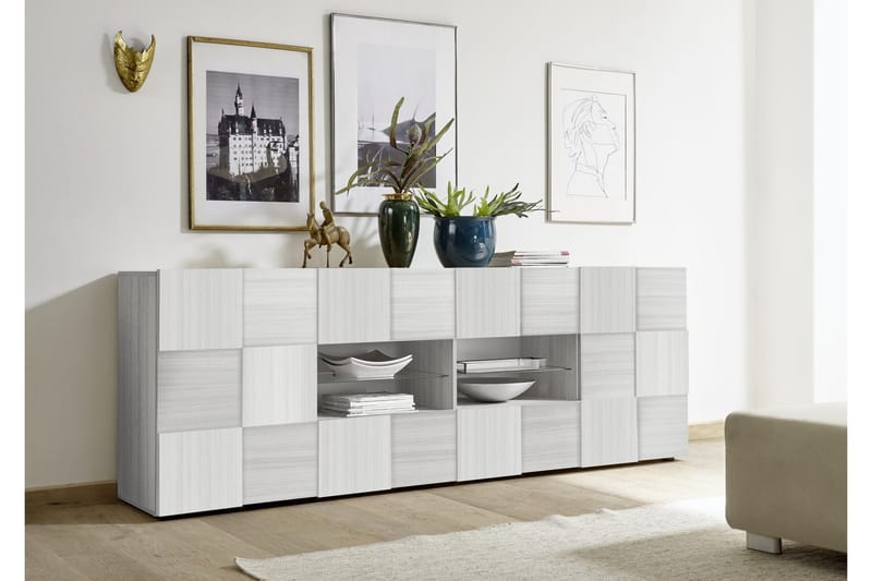 Sideboard Tabor 241x42 cm - Vit - Förvaring - Förvaringsmöbler - Sideboard & skänk