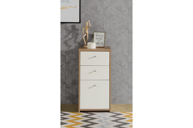 Sideboard Toledor 74x40 cm - Brun/Vit - Förvaring - Förvaringsmöbler - Sideboard & skänk